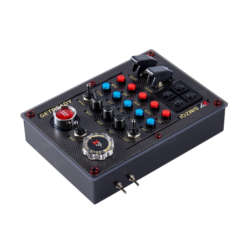 PC Simracing ゲーム多機能 RGB 中央制御ボックスボタンボックスレーシングゲーム用ロジクール G29 Thrustmaster T300 アクセサリー