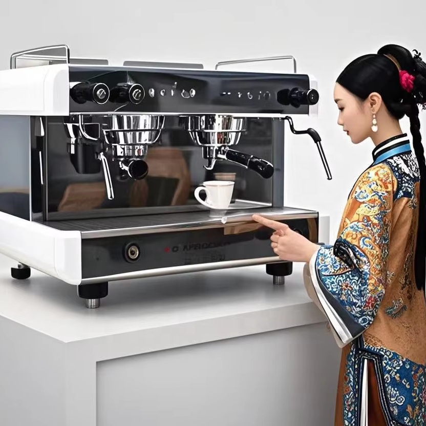 Multi-function Professional Industrial Commercial Barista Cappuccino Coffee Espresso Machine Maker