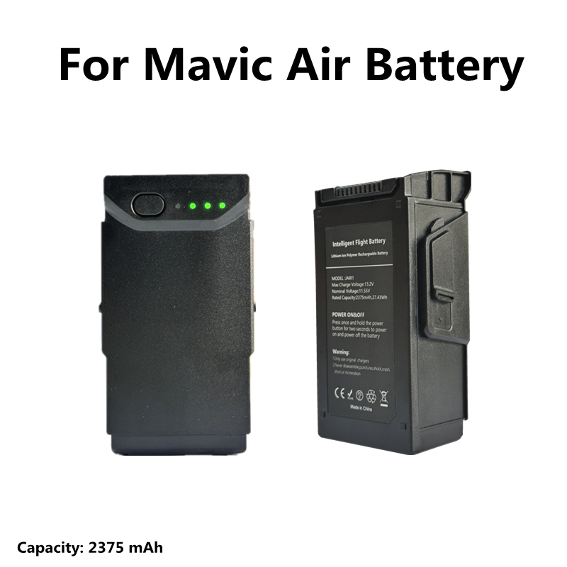 Mavic Air バッテリー 2375mAh 用、飛行時間 21 分 新しい交換用インテリジェント フライト バッテリー