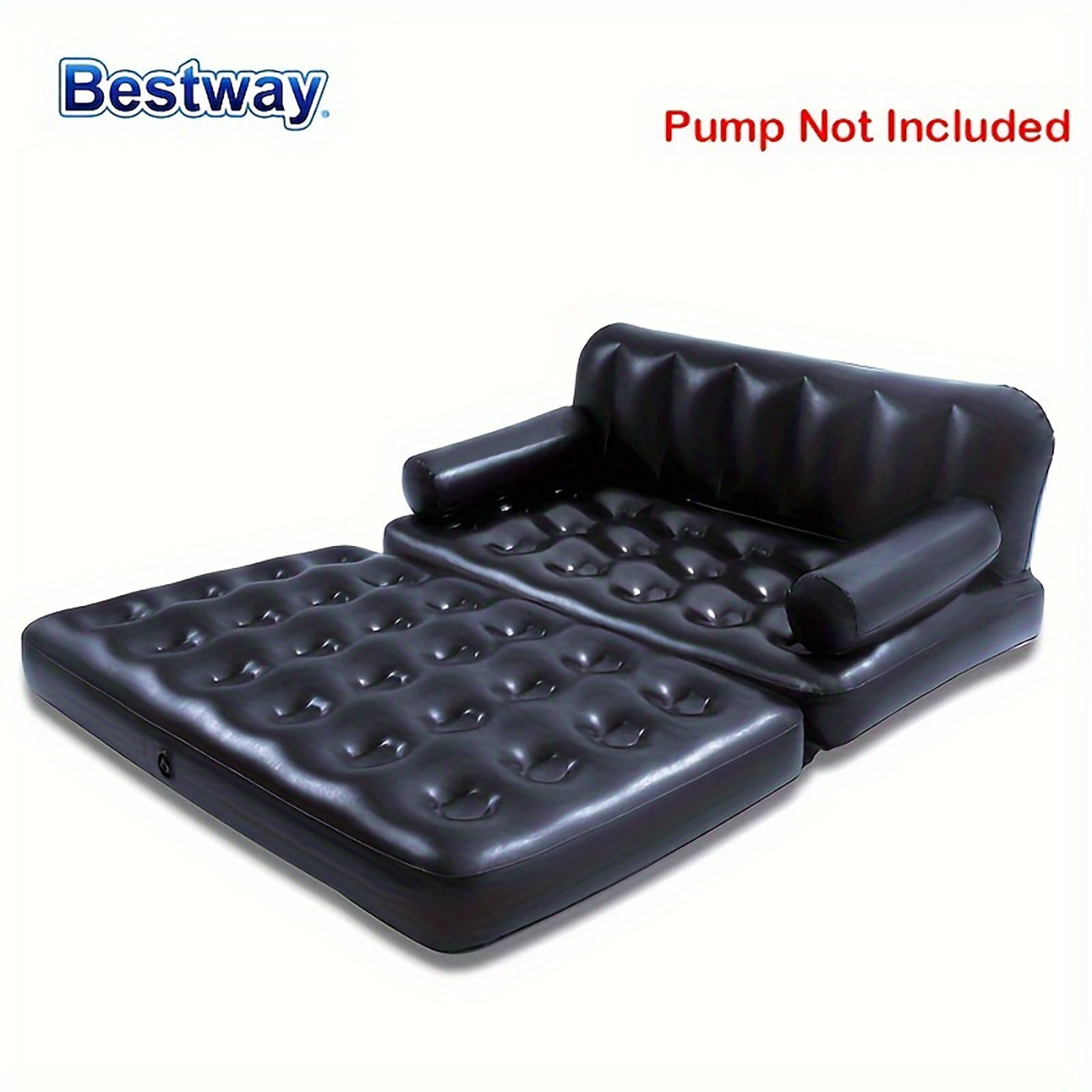 Bestway 75054 インフレータブルソファ、屋外ブローアップソファベッドインフレータブルソファ、大人用インフレータブルチェア、ダブルベッドサイズ