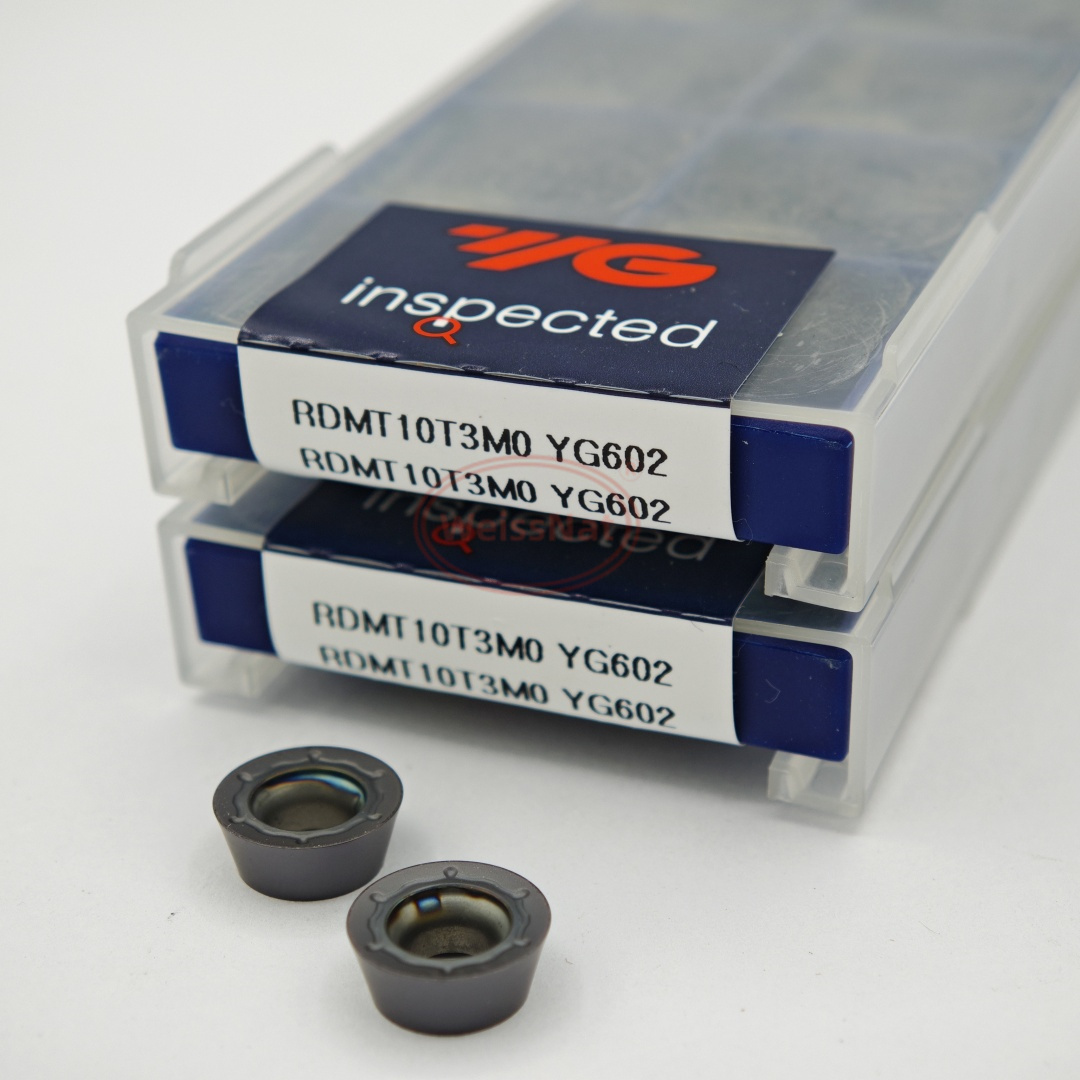 YG-1 RDMT0802MO RDMT10T3MO RPMT08T2MO RPMT10T3MO RPMT1204MO RPMW1003MO RPMW1204MO YG602 超硬インサート RPMW インサート