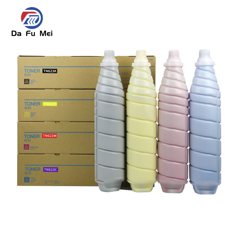 1 個コニカミノルタ Bizhub TN623 プレス C71cf AccurioLabel 190 230 トナーカートリッジカラー CMYK 互換コピー機日本