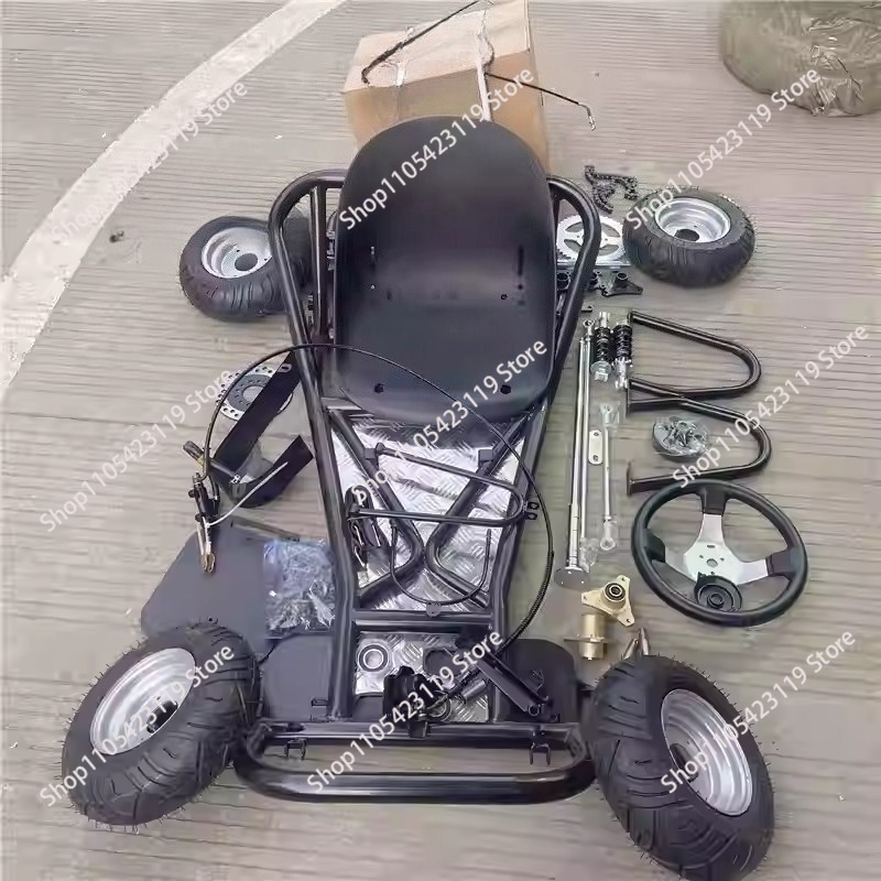 168CC 修正された四輪オートバイドリフトゴーカートの完全なセットの車両フレームアクセサリーロードタイヤアセンブリ