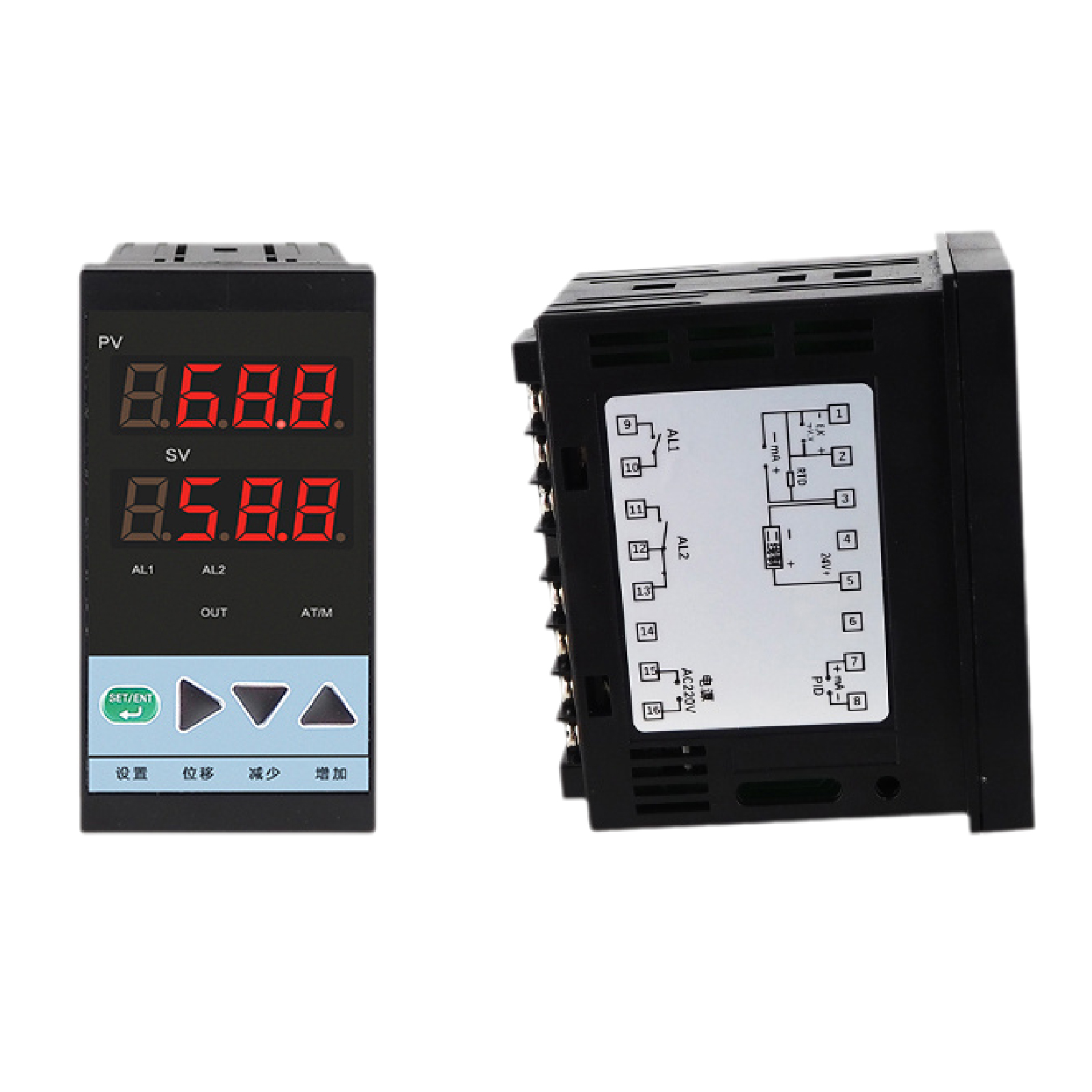 高精度 PID レギュレータコントローラデジタルディスプレイ温度圧力レベル流量制御 4-20mA 0-5V 0-10V 出力