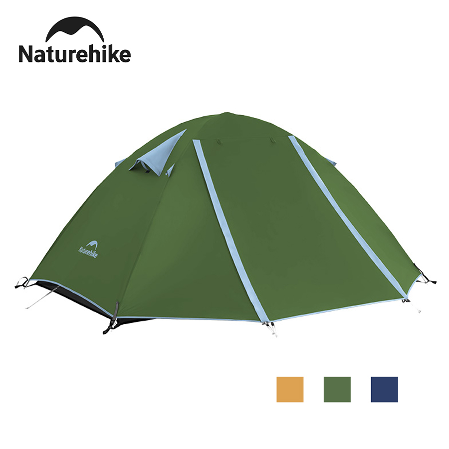 Naturehike 2026 テント 2-3 人 Bleik 屋外ハイキングマウンテンキャンプテント旅行 210T ポリエステル防水サンシェードシェルター