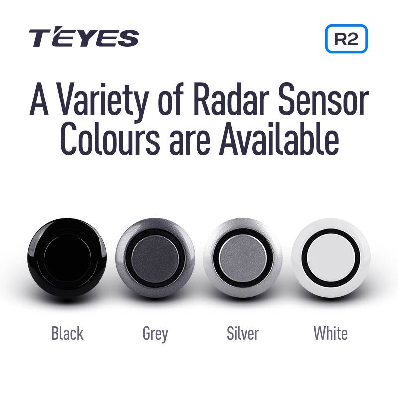 前後パーキングセンサー*8 レーダー TEYES CC4 PRO R2 のみ