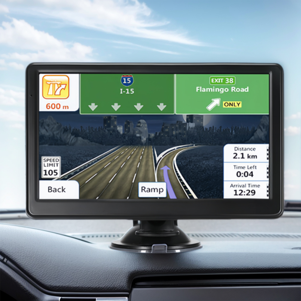 7 インチ車の GPS ナビゲーション EU AU 米国地図 HD TFT タッチスクリーン車両 GPS ナビゲーター 256 メガバイト 8 グラムポータブル自動衛星 GPS ナビゲーション