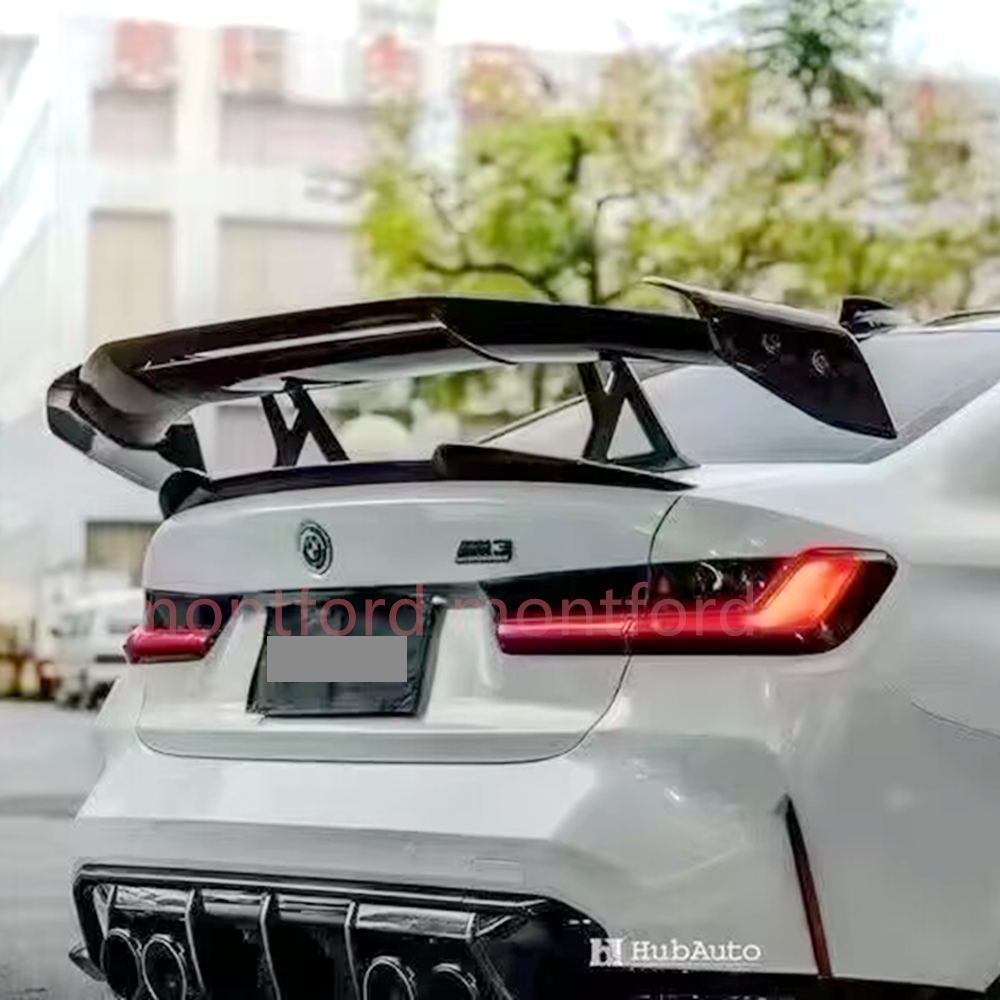 For BMW M2 M3 M4 G42 G87 G20 G28 G22  G26 G30 G80 G82 Rear trunk lid spoiler wing body sport modification kit