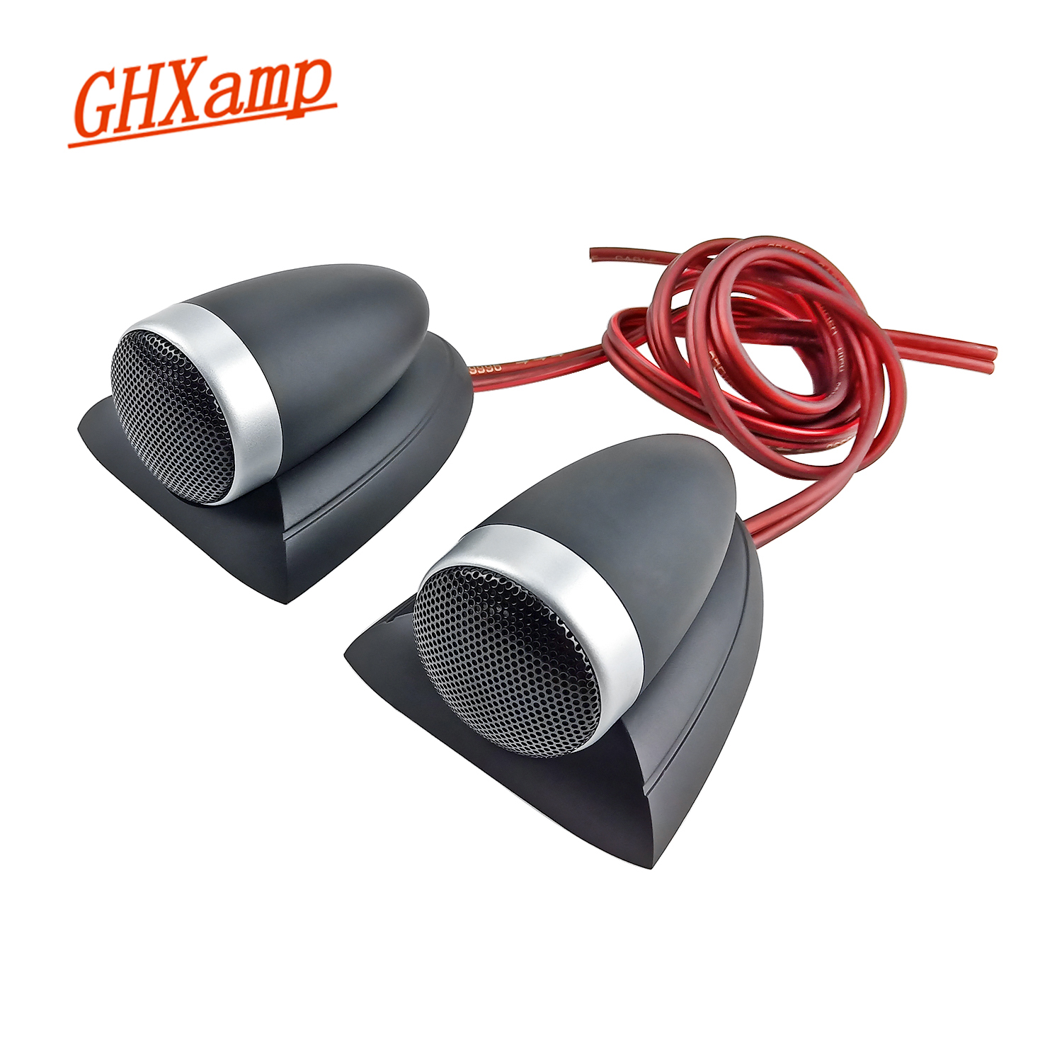 GHXAMP 25 コアスーパーツイータースピーカー外部車ツイーター 4OHM 20 ワットホームオーディオ高音ドライバー補償ベース 1 ペア
