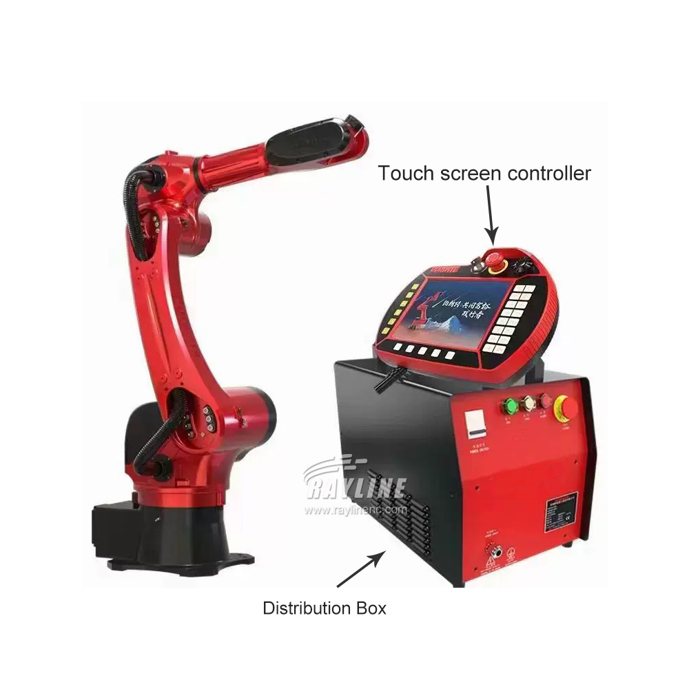 BORUNTE トップセラーユニバーサル 6 軸多関節産業用ロボットアームハンドリング溶接ローディングスプレーロボットアーム