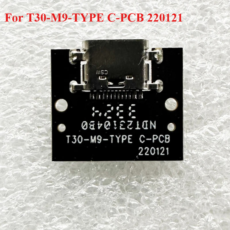 T30-M9-TYPE C-PCB 220121タブレットUSB充電ドック充電器回路用純正USBボード、携帯電話アクセサリー交換部品