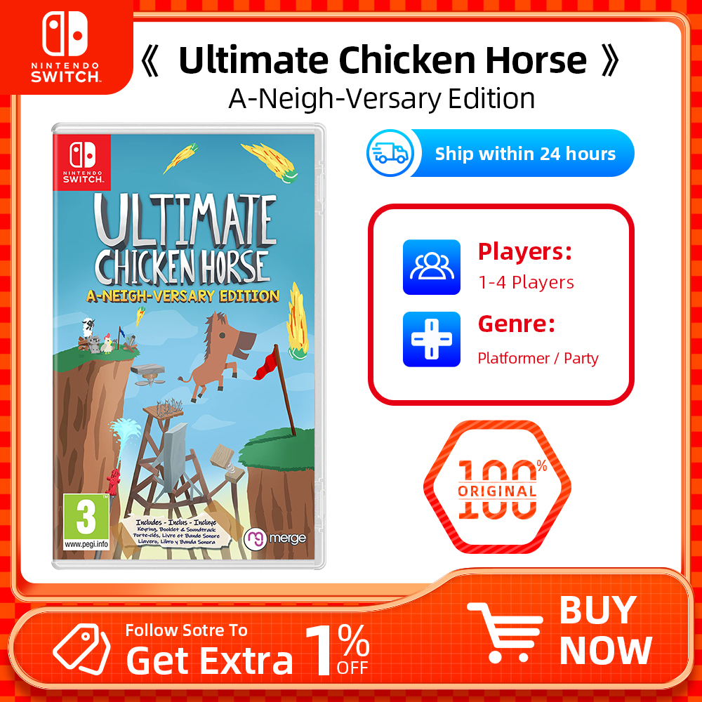 Nintendo Switch - Ultimate Chicken Horse - Stander Edition - ゲーム物理インク カートリッジ