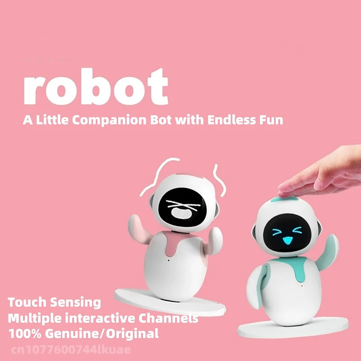 電子玩具ロボットスマート AI デスクトップペット感情的なインテリジェントコンパニオンタッチ魅力的なおもちゃ大人のロボット楽しいギフト
