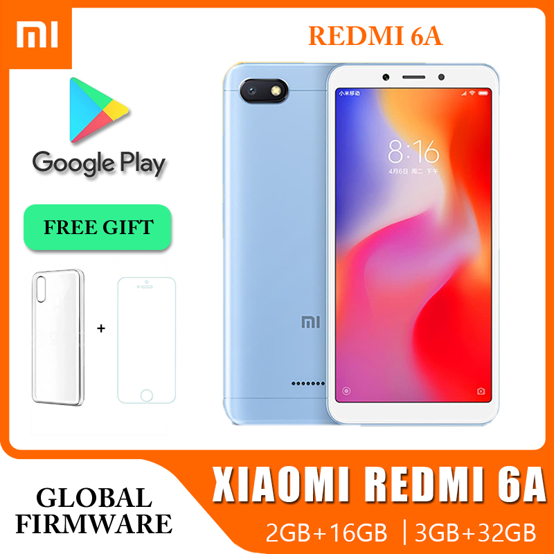 オリジナルスマートフォン Xiaomi Redmi 6A 3GB 32GB 卸売最安 Xiaomi 携帯電話ロック解除 Android Google Play グローバル ファームウェア