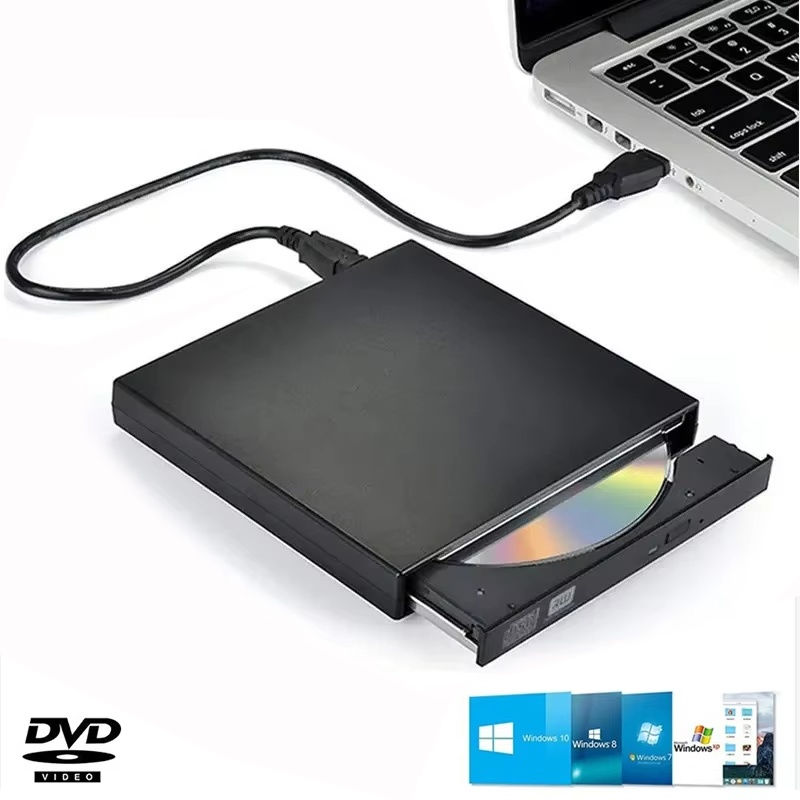 USB 3.0 外部 CD DVD ドライブ USB 保護可能な外部 CD-RW ドライブ DVD-ROM プレーヤーバーナープレーヤーラップトップデスクトップ PC コンピュータ