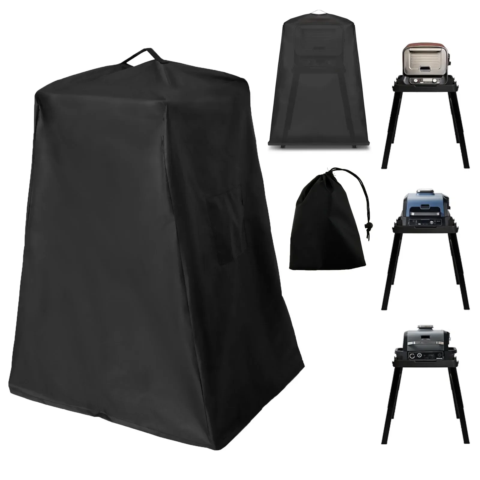 ピザオーブンカバー Ninja OO101 Woodfire 8-in-1 屋外ピザオーブンオックスフォード布防水防塵カバーバーベキューアクセサリー新