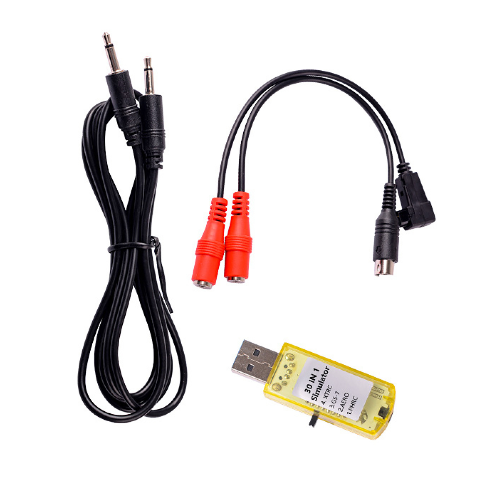 30 で 1 RC USB フライトシミュレーター G7 フェニックス 5.0 Aerofly VRC FPV レーシングドローン RC クアッドコプター用ケーブル付き