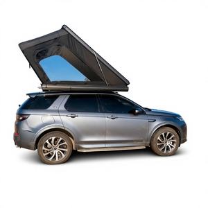 新型アウトドア用ルーフテント　四季対応・防水ハードシェルルーフテント　はしご付き　素早く自動展開　キャンプ用品