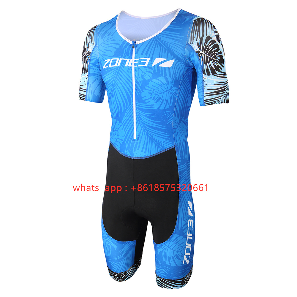 Zone3 メンズサイクリングジャージ半袖セットワンピースジャンプスーツマイヨ自転車 Mtb 服 Ropa Ciclismo 男性ランニングトライスーツ