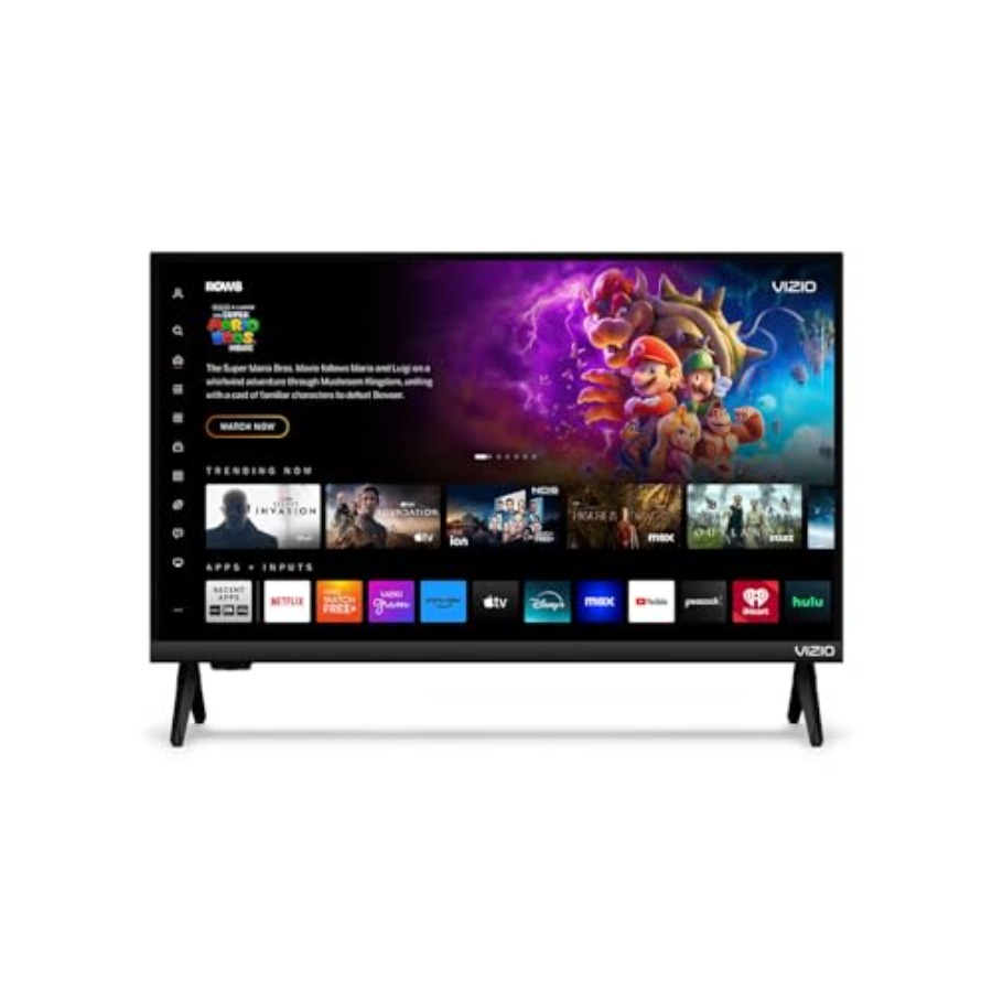24 インチ V シリーズ LED スマート HD TV 720p Bluetooth 互換、Airplay 2 および Google Cast で動作、DTS Virtual X および WiFi 5 で動作