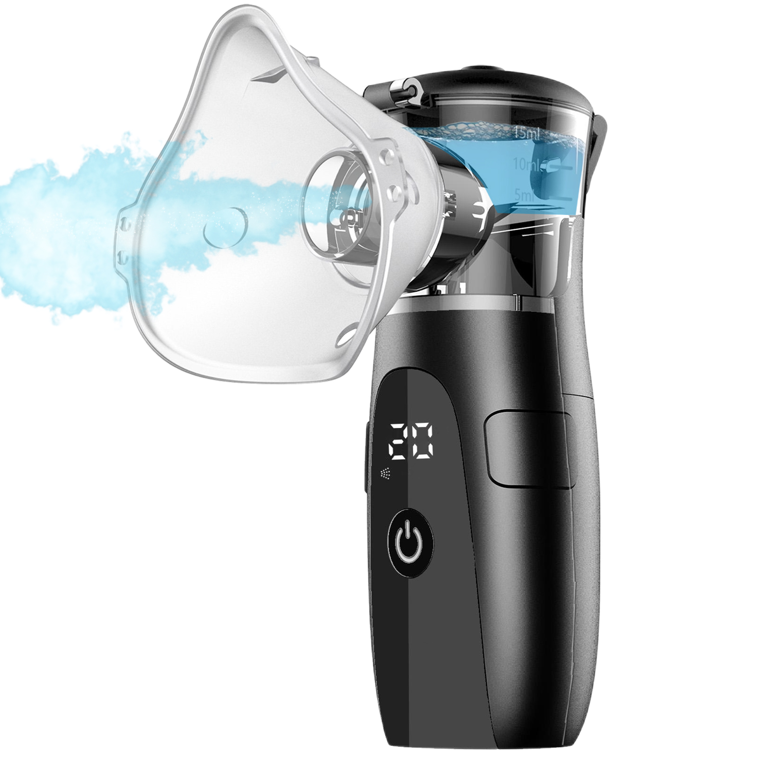 メッシュネブライザー医療サイレントネブライザー咳コンプレッサー子供大人マスク喘息吸入器ポータブル加湿器