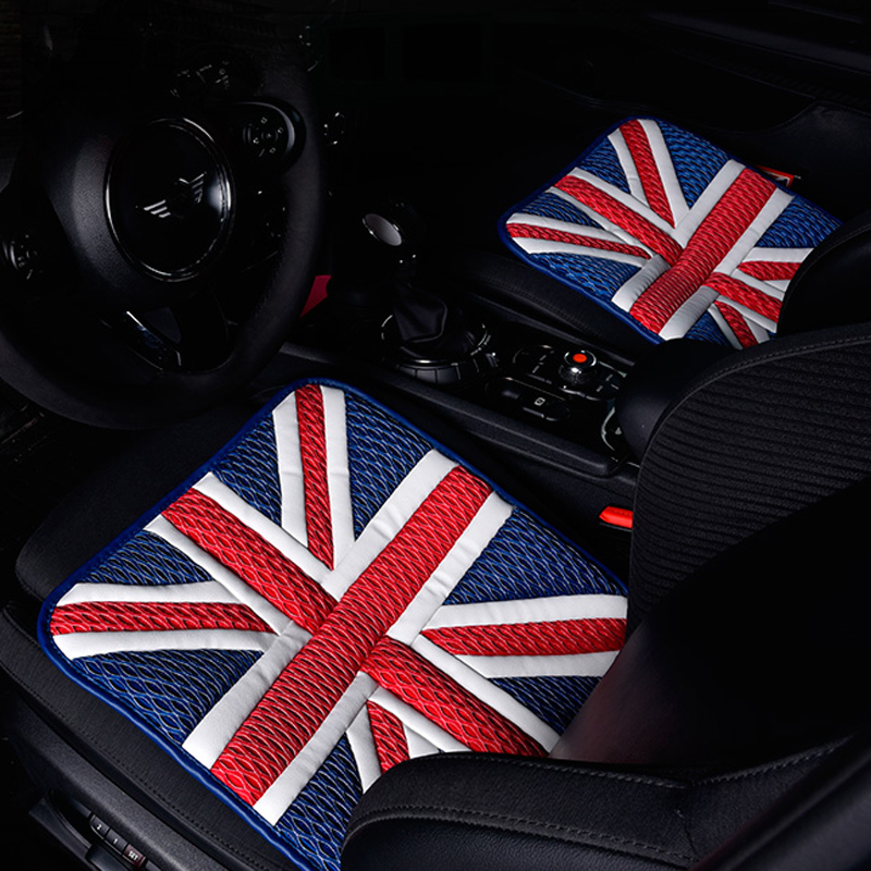 ユニバーサルクッション季節アイスシルク車通気性自動車シートカバー夏快適なインテリアカバーカーアクセサリー