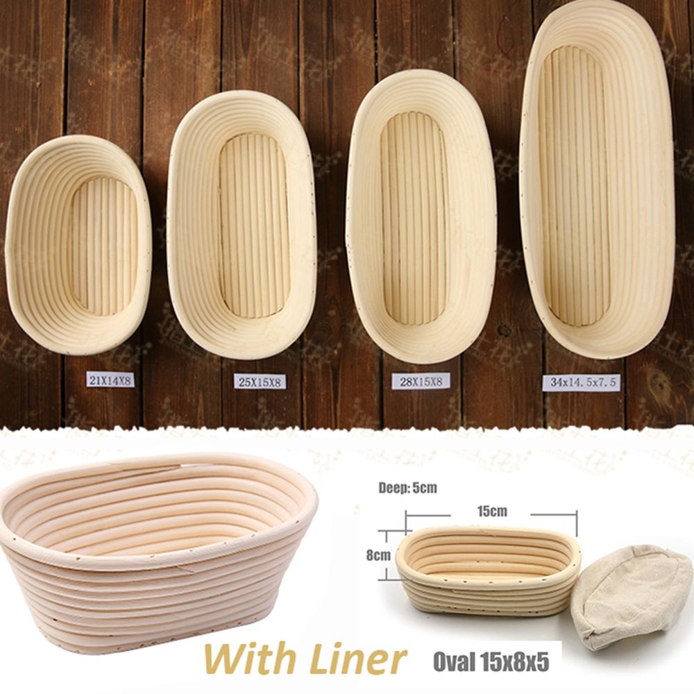 パン生地 Banneton Brotform プルーフィング プルービング バスケット 発酵 ラタン ウィッカー バスケット カントリー