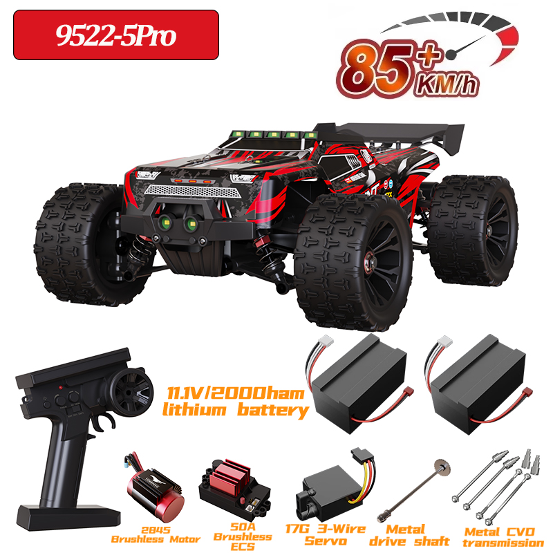 9522PRO 85KM/H 高速 RC カーブラシレス四輪駆動オフロードドリフト 1:16 プロレーシングカー 9522 50KM/H 男の子のおもちゃ