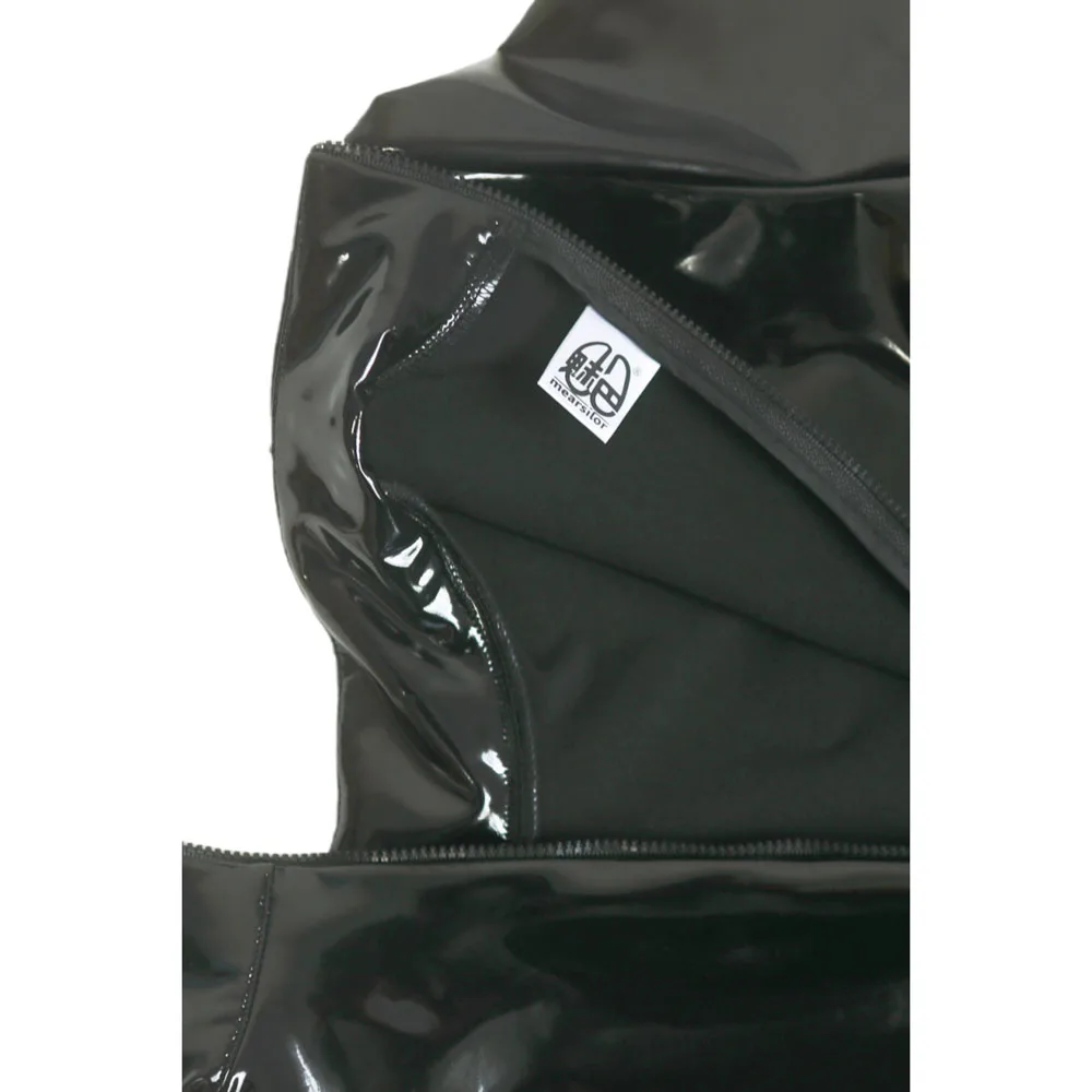 S-5XL ユニセックス指キャットスーツウェットルック PVC ボディスーツ光沢のある Pu レザーレオタードタイツホットセクシーなコスプレボディテディ水着シャツ