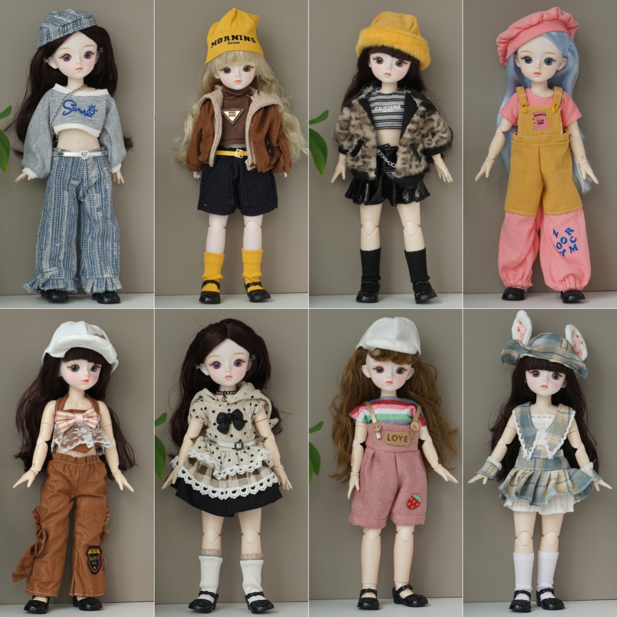 1/6 30 センチメートル BJD ファッション人形フルセット複数の衣装可動ジョイントプリンセスドレスアップおもちゃ女の子の誕生日グッズギフト