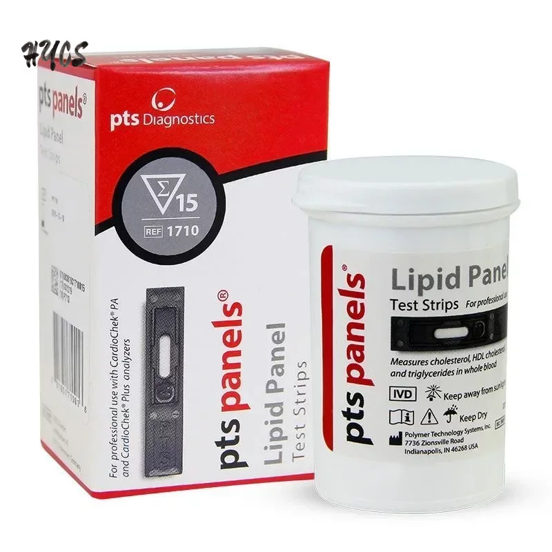 CardioChek Lipid Detection Card Test Strip - Pts Panels Imported from USA 15 Pieces per Box for Lipid Panel Four