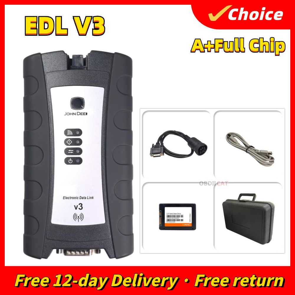 EDL V3 用農業トラクター大型車両診断キットツール JD サービス電子データリンク EDL V3 用