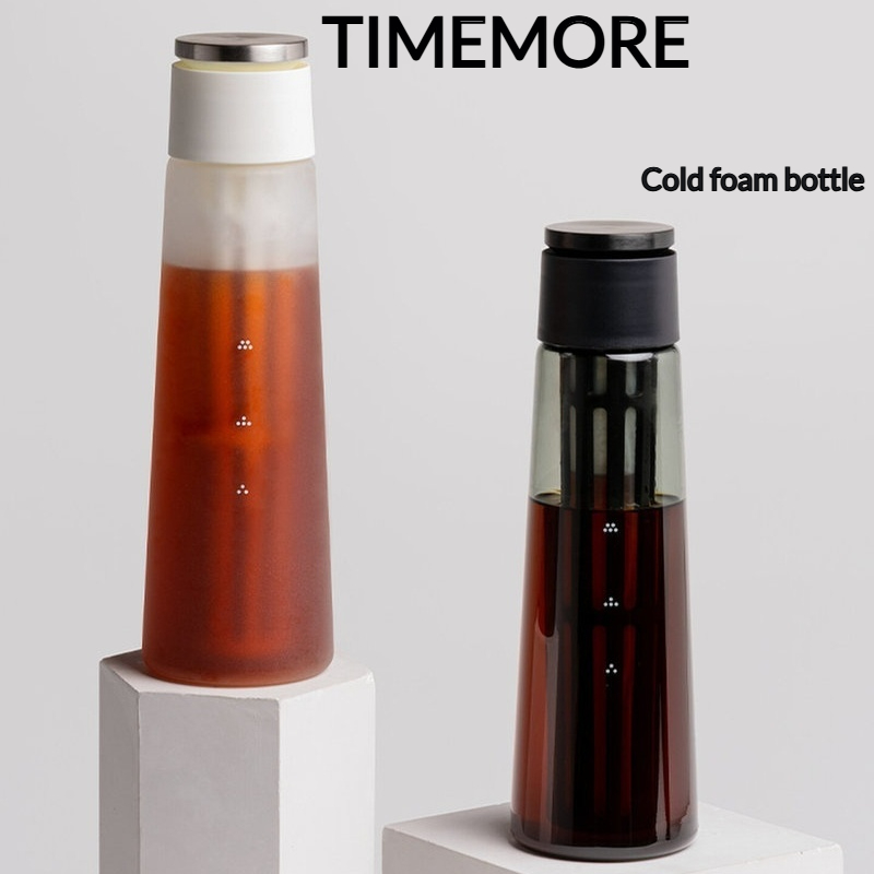 TIMEMORE アイスコーンガラス水出しコーヒーメーカーフィルターピッチャー家庭用アイスコーヒー水出しボトル多目的茶注入器