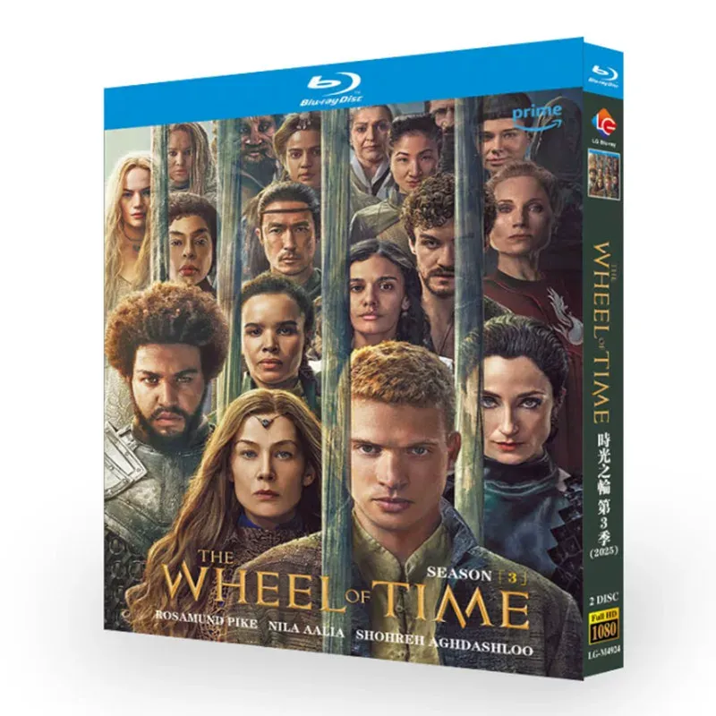 BD ブルーレイ ディスク Wheel of Time シーズン 3 アメリカ TV シリーズ 1080p ボックス セット (中国語、英語、繁体字)