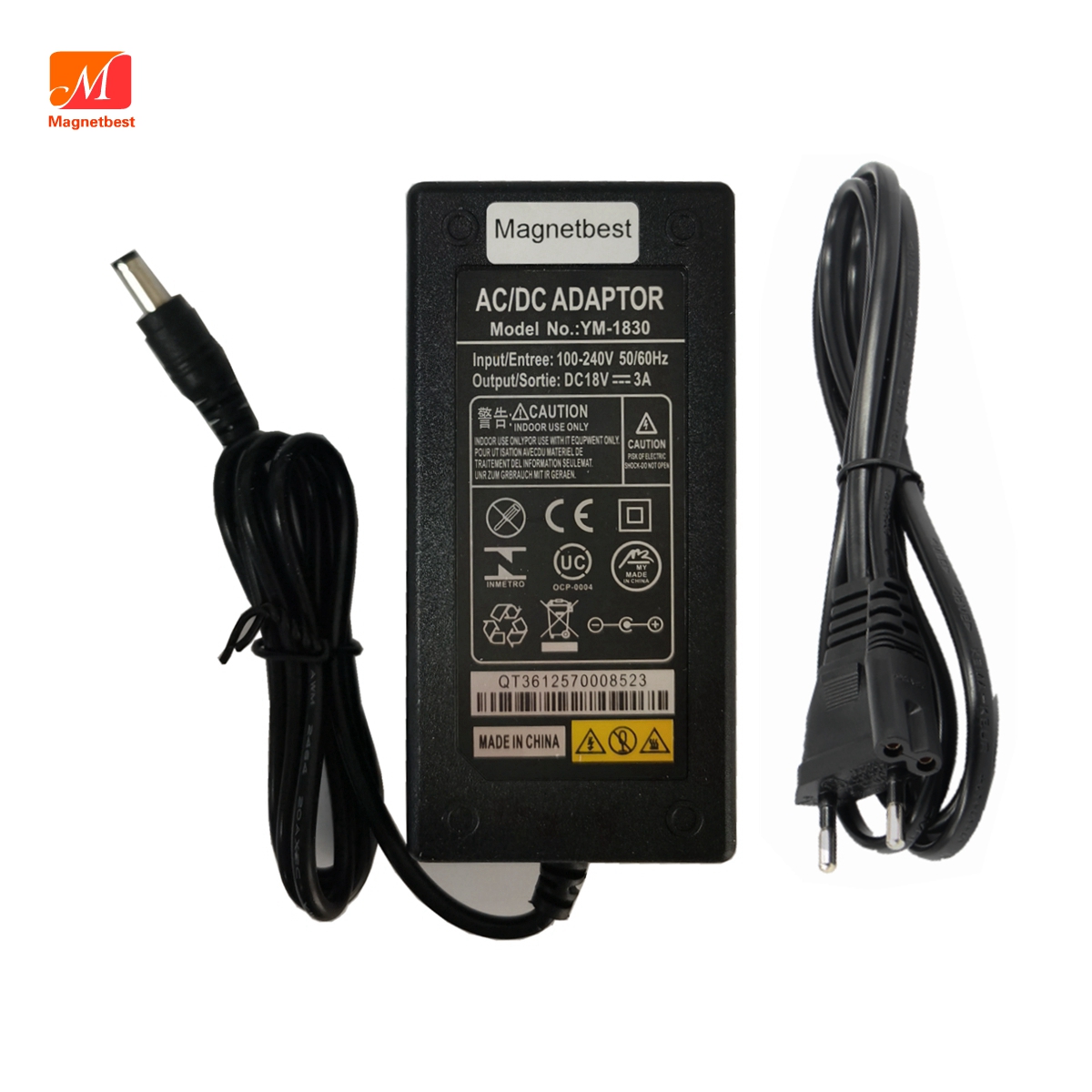 18V 3A AC DC アダプタ EDIFIER スピーカー電源アダプタ ADT-60180 18V3A 供給充電ケーブル