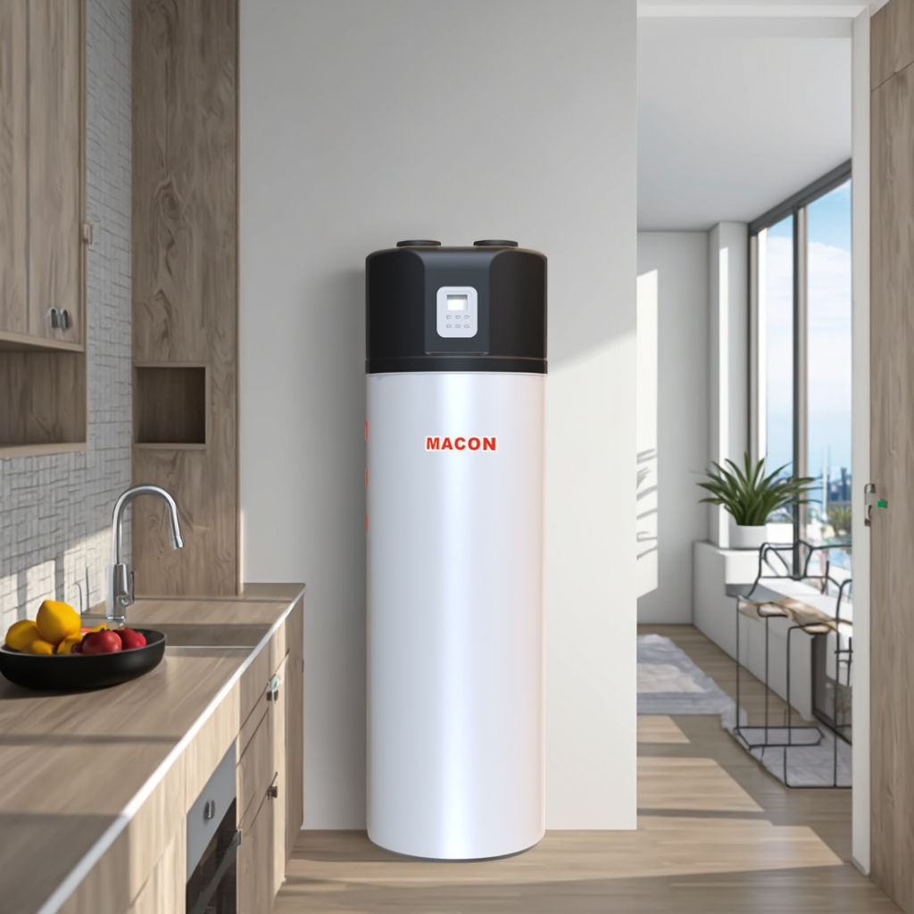 R290 電気 200L 空気源高効率金属ヒートポンプ給湯器車家庭用ホテル