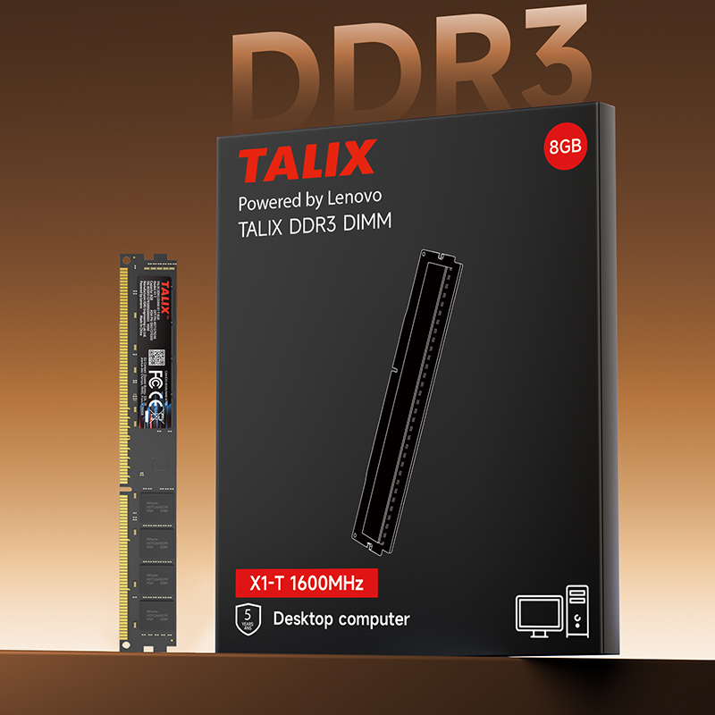 Lenovo TALIX DDR3 4GB 8GB 1600MHz デスクトップ RAM DIMM 240ピン PC3-12800 1.5V 非ECCメモリモジュール Intel AMD PCアップグレードスピード