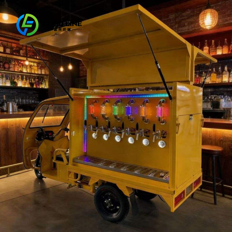 カスタマイズされたドラフトビールマシン Kegerator バレル Ai ドラフトビールディスペンサーマシンクラフト無濾過ビールマシン