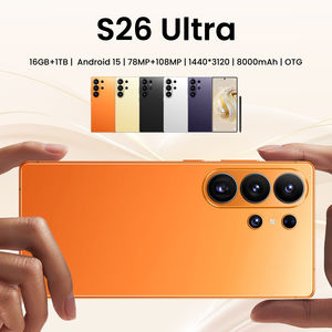 最新モデル S26 Ultra Deca 1TBストレージ 5Gスマートフォン 16GB RAM 7.3インチディスプレイ グローバル版 SIMフリー端末
