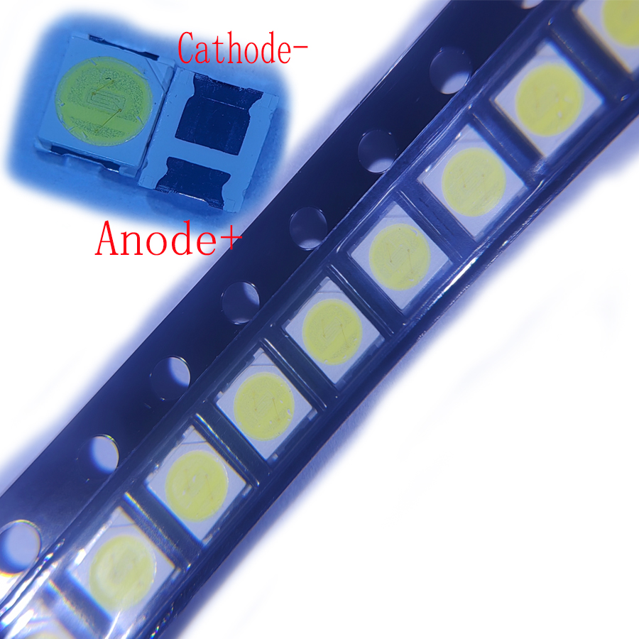 500pcs/Lot SMD LED 2835 3V 1.50W  Cool-White One-Emitting-Chip For TV LCD Backlight Application