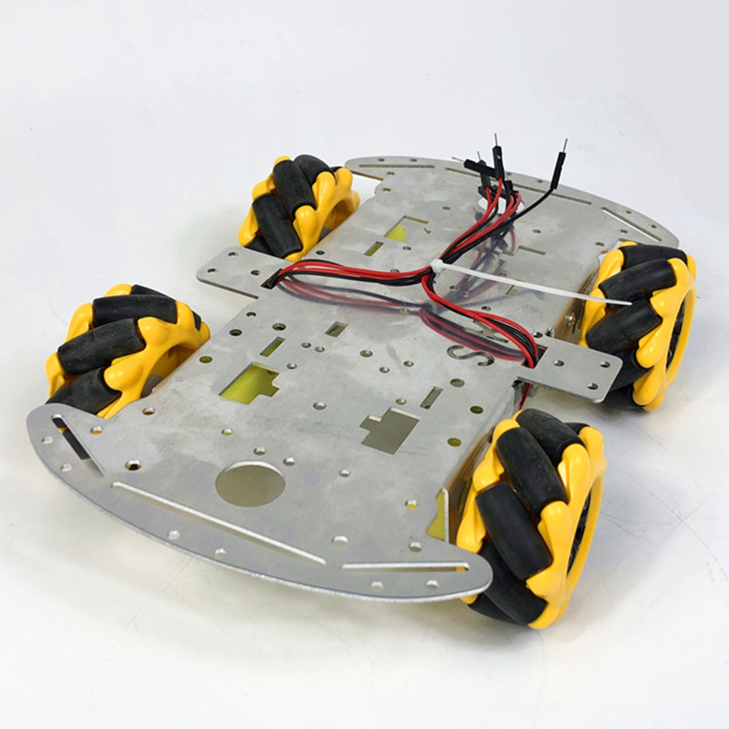 メカナム ホイール ロボット キット 4WD 全方向ホイール スマート ロボット カー シャーシ キット