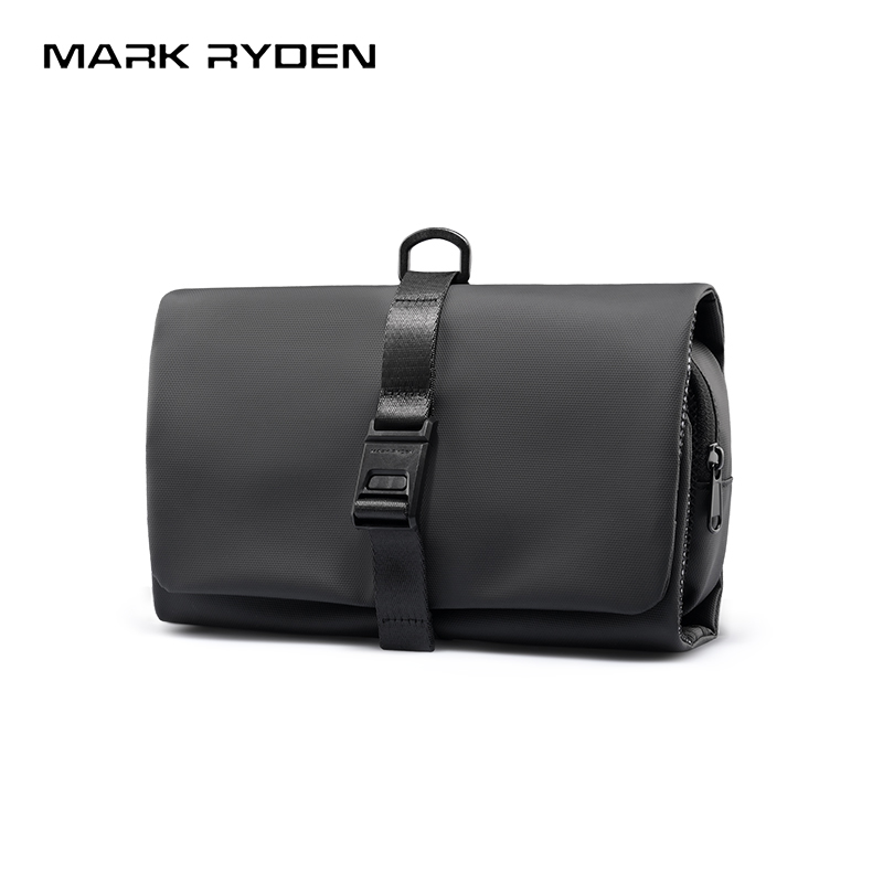MARK RYDEN 吊り下げトラベル トイレタリー バッグ、折りたたみ式耐水ドップ キット 隠しフック付き