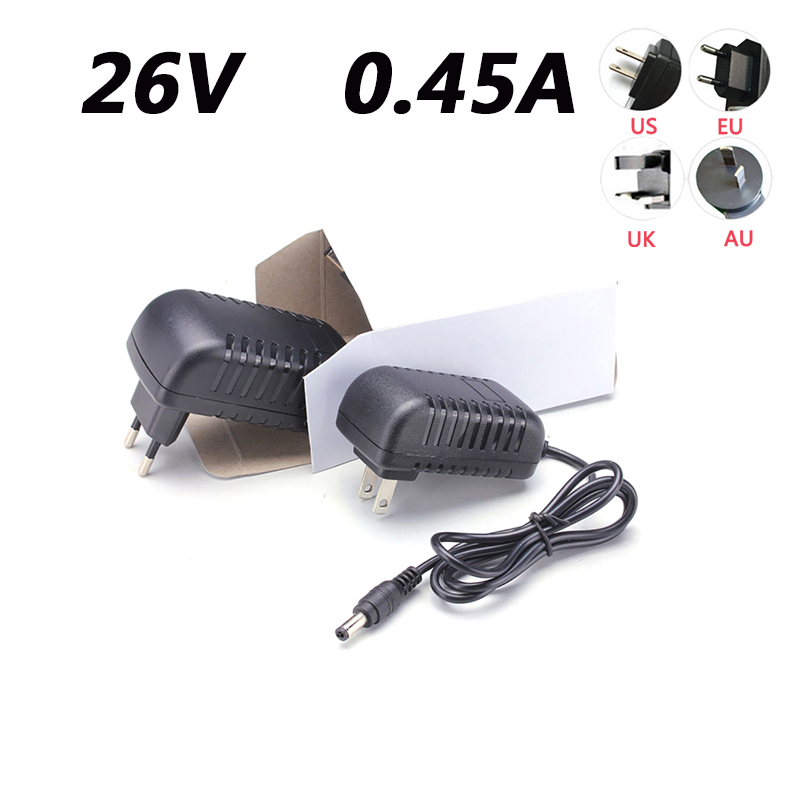 26V 450mA 充電アダプタ Dibea D008 プロ M500 TT8 MM8 コードレス電源アダプタ充電器 Dc ケーブル 1 メートル 5.5*2.5 ミリメートル