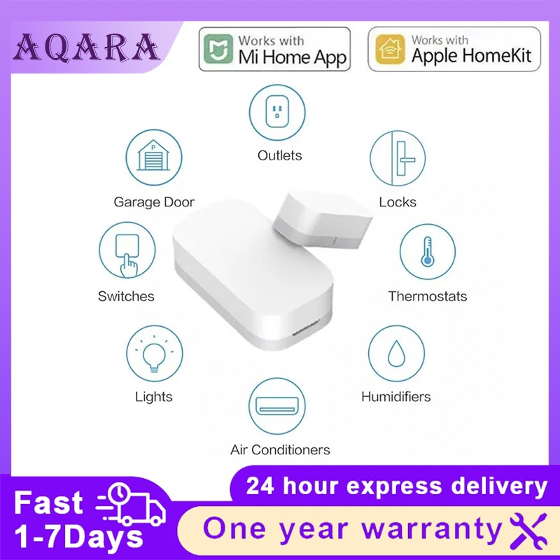 オリジナル Aqara ドア窓センサー ZigBee ワイヤレス接続スマートドアセンサー Mi ホーム HomeKit で動作 Android IOS アプリ