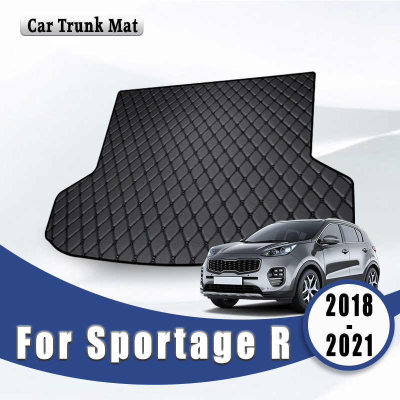 車のトランクマット起亜 Sportage R 2021 2020 2019 2018 カーゴライナーカーペット自動車部品インテリアアクセサリー交換車両