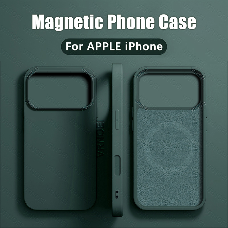 高級 iPhone 17 プロマックス磁気電話ケース iPhone 15 14 13 12 11 16 プロマックス空気ケース磁気ワイヤレス充電カバー