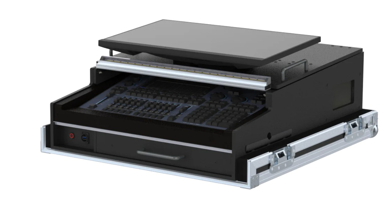 ized PRO-5 プロフェッショナル耐衝撃 ATA フライトロードケース Chamsys MagicQ MQ70 コンパクト照明コンソール用