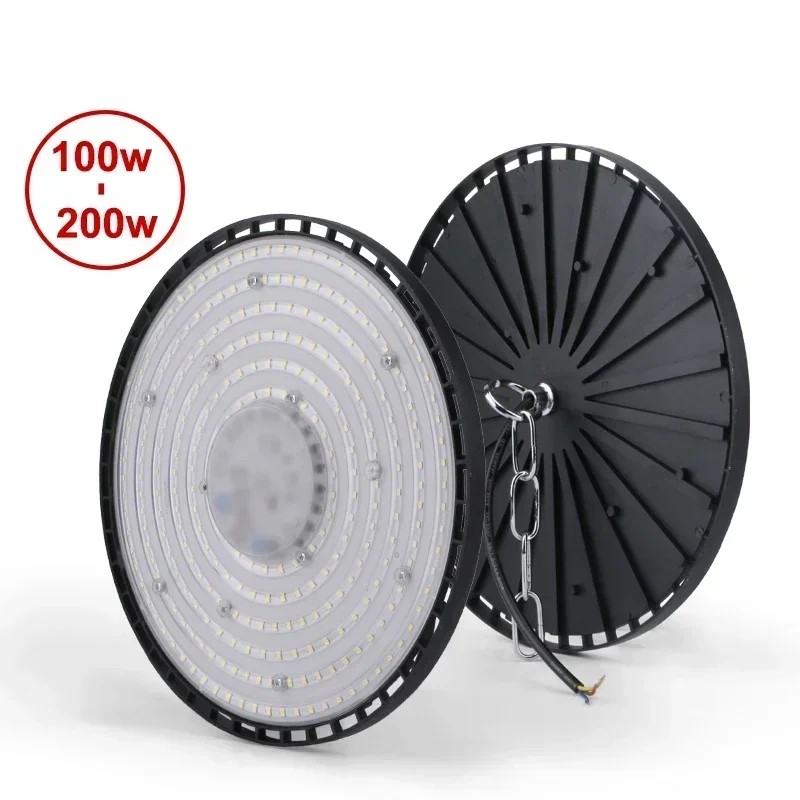 超高輝度 100/150/200 ワット UFO LED ハイベイライト防水商業産業市場倉庫ガレージワークショップガレージランプ