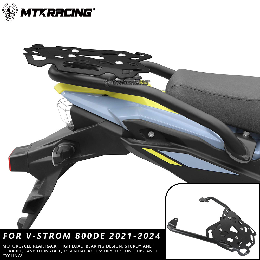 MTKRACING スズキ V-STROM 800DE 2021-2024 オートバイリア荷物ラック貨物ホルダートップボックスキャリア棚ブラケット