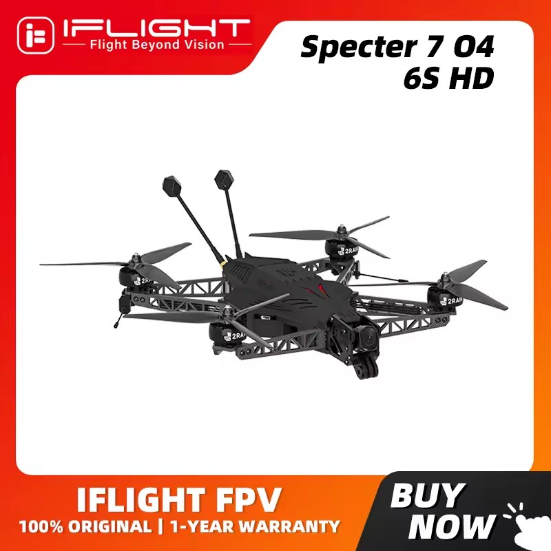 IFLIGHT Spectre 7 O4 6S HD with O4 Air Unit Pro FPV ドローン BNF FPV パーツ用